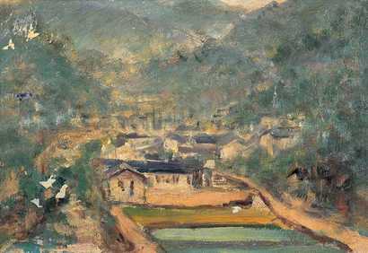 林达川 1963年作 风景